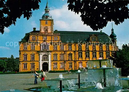 AK / Ansichtskarte Oldenburg_Niedersachsen Schloss Brunne Wasserspiele Oldenburg Niedersachsen