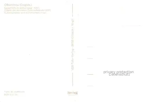 AK / Ansichtskarte Olbernhau_Erzgebirge Saigerhuette Gruenthal Huettenschaenke Schichtmeisterhaus Olbernhau Erzgebirge