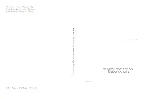 AK / Ansichtskarte Ravello Piazza Vescovado Ravello