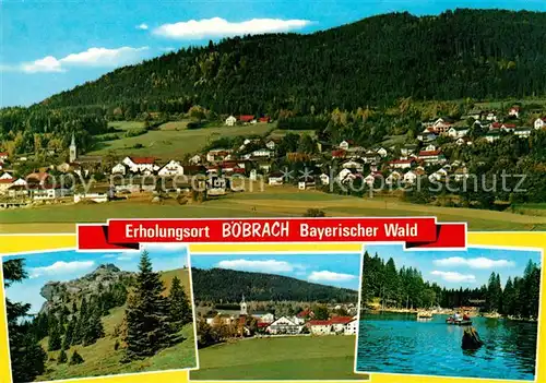 AK / Ansichtskarte Boebrach Panorama Bayerischer Wald Felsen Boebrach