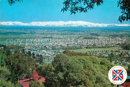 AK / Ansichtskarte Christchurch_Canterbury View from the Cashmere Hills Christchurch_Canterbury