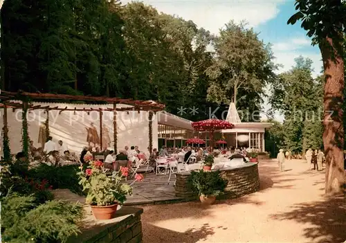 AK / Ansichtskarte Bad_Wildungen Parkcafe im Kurpark Bad_Wildungen