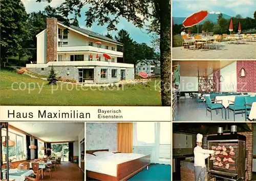 AK / Ansichtskarte Bayerisch_Eisenstein Pension Haus Maximilian Bayerischer Wald Bayerisch_Eisenstein
