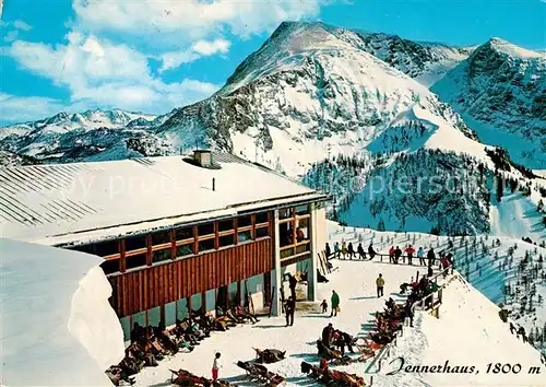 AK / Ansichtskarte Koenigssee Jennerhaus Berghaus Sonnenterrasse Alpen Koenigssee