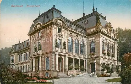 AK / Ansichtskarte Karlsbad_Eger Kaiserbad  Karlsbad_Eger