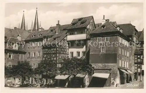 AK / Ansichtskarte Eger_Cheb_Tschechien Stoeckel 