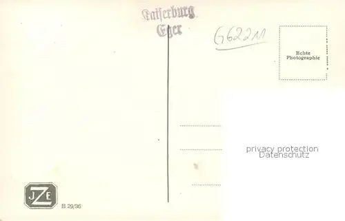 AK / Ansichtskarte Eger_Cheb_Tschechien  