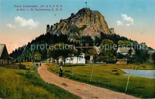 AK / Ansichtskarte Tollenstein_Tolstejn   