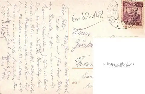 AK / Ansichtskarte Prebischtor  Prebischtor