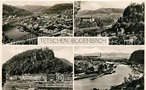 AK / Ansichtskarte Tetschen Bodenbach_Boehmen  Tetschen Bodenbach Boehmen