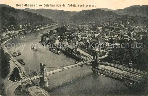 AK / Ansichtskarte Tetschen Bodenbach_Boehmen  Tetschen Bodenbach Boehmen