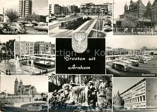 AK / Ansichtskarte Arnhem Busstation Musis Sacrum  Arnhem