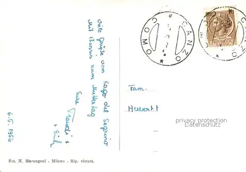 AK / Ansichtskarte Canzo Lago di Segzino Canzo