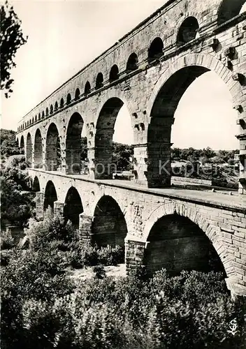 AK / Ansichtskarte Nimes Pont du Gard  Nimes