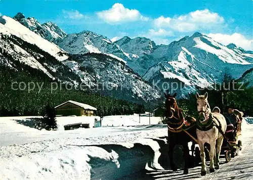 AK / Ansichtskarte Oberstdorf Stellwagen Birgsautal Oberstdorf