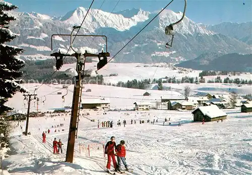 AK / Ansichtskarte Sonderdorf Nebelhorn Sesselbahn Sonderdorf