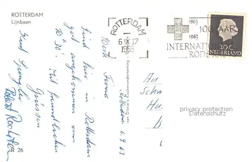 AK / Ansichtskarte Rotterdam Lijnbaan Rotterdam