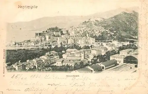 AK / Ansichtskarte Ventimiglia_Liguria Panorama 