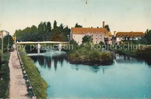 AK / Ansichtskarte Malestroit Pont Aristide Briand Malestroit