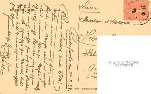 AK / Ansichtskarte Rochefort_sur_Mer Tour des Signaux Rochefort_sur_Mer