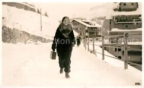 AK / Ansichtskarte Arosa_GR Ortspartie Arosa_GR