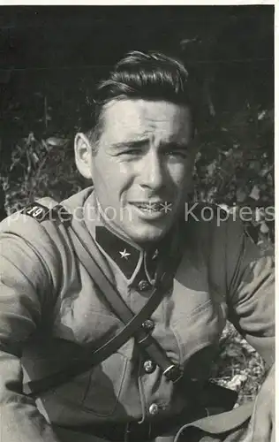 AK / Ansichtskarte Weggis_Vierwaldstaettersee Schweizer Soldat Weggis_Vierwaldstaettersee