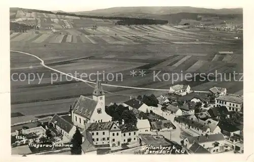 AK / Ansichtskarte Berndorf_Niederoesterreich Fliegeraufnahme mit Grillenberg Berndorf
