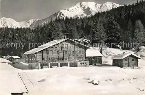 AK / Ansichtskarte Davos_Dorf_GR Oberst von Sprecher Haus Davos_Dorf_GR