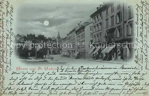 AK / Ansichtskarte St_Gallen_SG Stadtansicht St_Gallen_SG