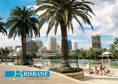 AK / Ansichtskarte Brisbane_Queensland Skiline  Brisbane_Queensland