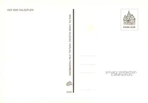 AK / Ansichtskarte Bad_Salzuflen Kurgastzentrum Konzerthalle Salinen Bad_Salzuflen