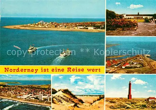 AK / Ansichtskarte Norderney_Nordseebad Fliegeraufnahme Leuchtturm  Norderney_Nordseebad