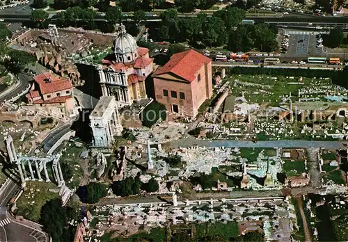 AK / Ansichtskarte Roma_Rom Veduta aerea del Foro Romano Roemischer Gerichtshof Roma_Rom