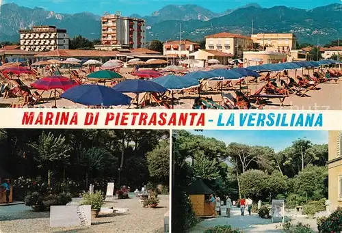 AK / Ansichtskarte Pietrasanta Marina La Versiliana Spiaggia Pietrasanta