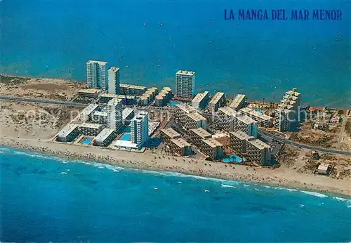 AK / Ansichtskarte La_Manga_del_Mar_Menor Vista parcial aerea La_Manga_del_Mar_Menor