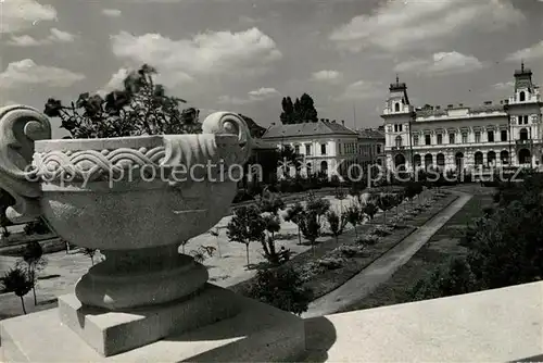 AK / Ansichtskarte Szeged Park Szeged