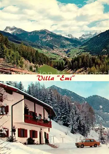 AK / Ansichtskarte St_Ulrich_Groeden_Tirol Panorama Villa Emi St_Ulrich_Groeden_Tirol