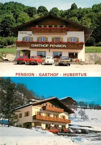 AK / Ansichtskarte Lajen_Groednertal_Suedtirol Gasthof Pension Hubertus Lajen_Groednertal_Suedtirol