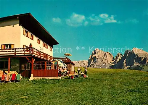 AK / Ansichtskarte Seiser_Alm Albergo Icaro  Seiser_Alm