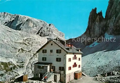 AK / Ansichtskarte Zsigmondy Rifugio Zsigmondy Mont Giralba di Sopra Forcella Giralba Piccolissima Croda Zsigmondy