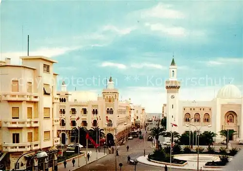 AK / Ansichtskarte Sfax Place Hedi Chaker et Palais de la Minicipalite Sfax