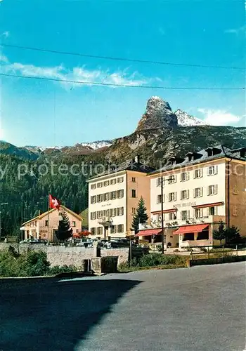 AK / Ansichtskarte San_Bernadino Hotel Bellevue San_Bernadino