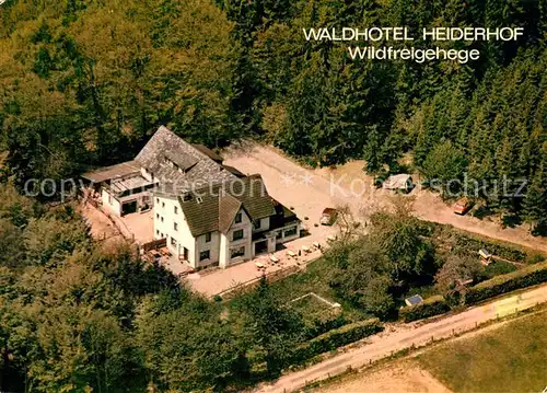 AK / Ansichtskarte Obersteinebach Waldhotel Heiderhof Fliegeraufnahme Obersteinebach