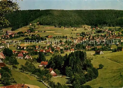 AK / Ansichtskarte Baiersbronn_Schwarzwald Panorama Baiersbronn Schwarzwald