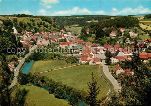 AK / Ansichtskarte Waischenfeld Fliegeraufnahme Waischenfeld