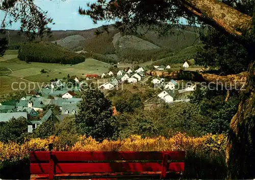 AK / Ansichtskarte Hesselbach_Wittgenstein Stadtansicht Hesselbach_Wittgenstein