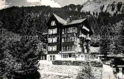 AK / Ansichtskarte Wengen_BE Hotel Soldanella Wengen_BE