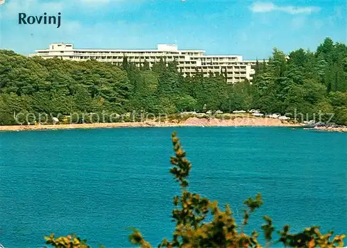 AK / Ansichtskarte Rovinj_Istrien Hotel Eden Bucht Rovinj_Istrien