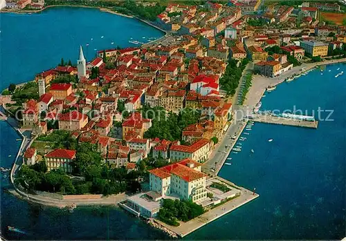 AK / Ansichtskarte Porec Fliegeraufnahme Porec