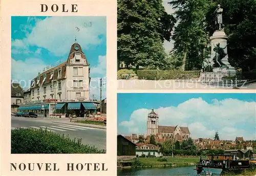 AK / Ansichtskarte Dole_Jura Nouvel Hotel Monument Eglise Ville natale de Pasteur Dole_Jura